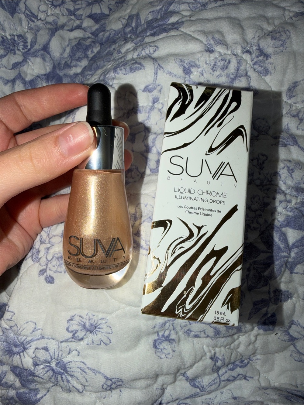 Liquid Chrome Illuminating Drops - Champagne Gold